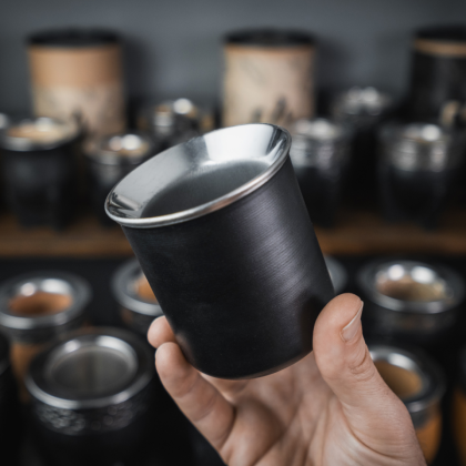 Mate Acero (Negro)